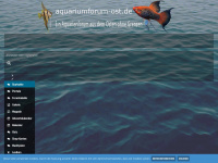 aquariumforum-ost.de Webseite Vorschau