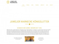 juwelier-warnecke.de Webseite Vorschau