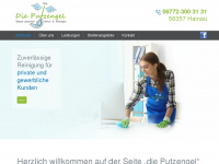putzengel-nastaetten.de Webseite Vorschau