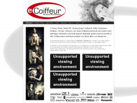 ecoiffeur.ch Webseite Vorschau