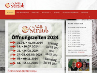 wolle-straub.de Webseite Vorschau