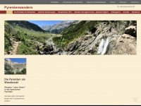 pyrenaeenwandern.com Webseite Vorschau