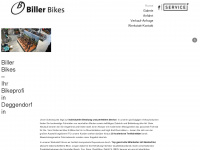 biller-bikes.com Webseite Vorschau
