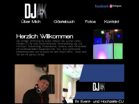 dj-ak.de Webseite Vorschau