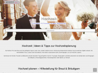 hochzeit.info Webseite Vorschau