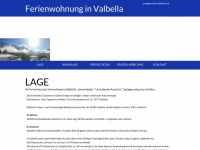 ferienwohnung-in-valbella.ch Webseite Vorschau