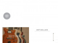 juenger-gitarren.de Webseite Vorschau