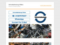 schrottabholung-witten.de.rs Webseite Vorschau