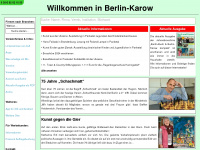 berlin-karow-internet.de Webseite Vorschau