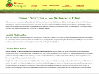 blumen-schroepfer.de Webseite Vorschau