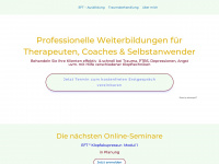 tbt-trainings.com Webseite Vorschau