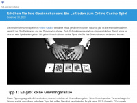 123-casinoonlinebonus.com Webseite Vorschau