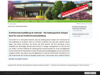 sbs-usingen.de Webseite Vorschau