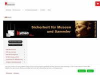human-detector.com Webseite Vorschau