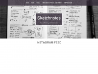 sketchnotes.info Webseite Vorschau