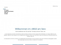 8610amsee.ch Webseite Vorschau