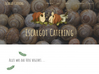 escargot-catering.de Webseite Vorschau