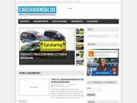 carsharing-blog.de Webseite Vorschau