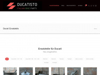 ducatisto.com Webseite Vorschau