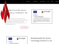 jansen-technology.de Webseite Vorschau