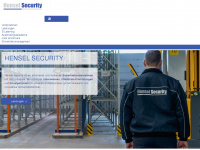 hensel-security.de Webseite Vorschau