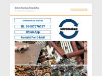 schrottankauf-iserlohn.de.rs Webseite Vorschau