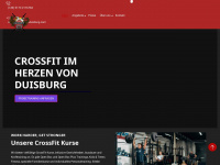 crossfitduisburg.com Webseite Vorschau