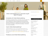 christofergrandin.se Webseite Vorschau