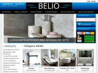 belio.ch Webseite Vorschau