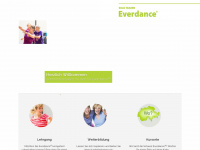 everdance-schweiz.ch Webseite Vorschau