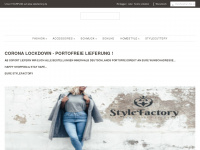 stylefactory.shop Webseite Vorschau