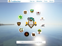 freiblocker.net Webseite Vorschau