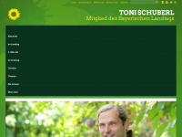 toni-schuberl.de Webseite Vorschau