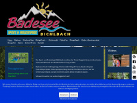 badesee-bichlbach.at Webseite Vorschau