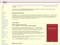 neutsch.org Webseite Vorschau