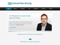 mj-steuerberatung.com Webseite Vorschau