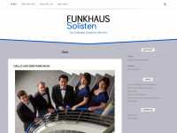 funkhaussolisten.de Webseite Vorschau