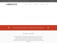 el-iberico.com Webseite Vorschau