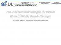 fdl-finanzdienstleistungen.de Webseite Vorschau