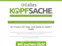 halles-kopfsache.de Webseite Vorschau