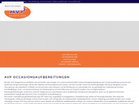 occasionsaufbereitung.ch Webseite Vorschau