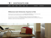 sichtschutz.com Webseite Vorschau