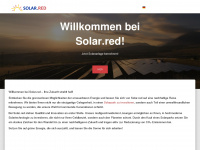 solar.red Webseite Vorschau