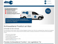 sos-schlüsseldienst-frankfurt.de Webseite Vorschau