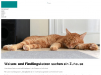 waisenkatzen.ch Webseite Vorschau