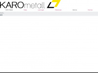 karometall.at Webseite Vorschau
