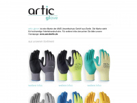 artic-glove.de Webseite Vorschau