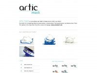 artic-mask.de Webseite Vorschau