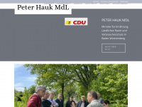 peterhaukmdl.de Webseite Vorschau