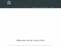 saynerhuette.org Webseite Vorschau